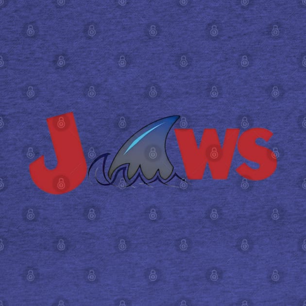 Jaws t-shirt by Kutu beras 